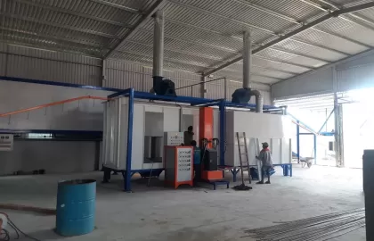 Dây chuyền sơn tĩnh điện tự động