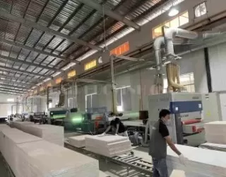Dây chuyền sơn UV cho ván gỗ công nghiệp