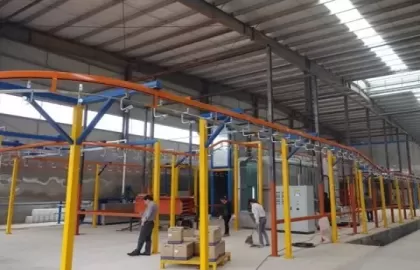 Dây chuyền sơn tĩnh điện công nghiệp – Giải pháp toàn diện từ ETEK GREEN